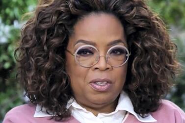 Oprah wearing the Gotti OR02 glasses.