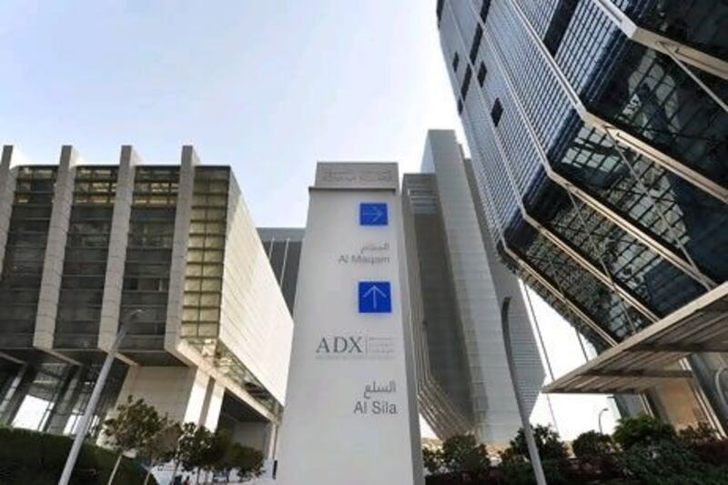 The Abu Dhabi Securities Exchange is among the best-performing bourses globally this year. Delores Johnson / The National