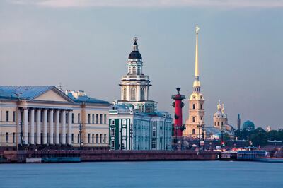 26 Aug 2011, Russia --- Saint Petersburg --- Image by © Jose Fuste Raga/Corbis