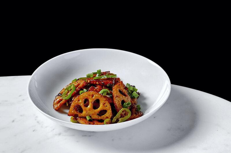 Lotus root. Photo: Courtesy of Intersect By Lexus