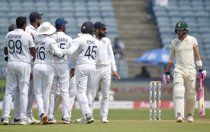 India have taken an unassailable 2-0 lead in the Test series. AFP