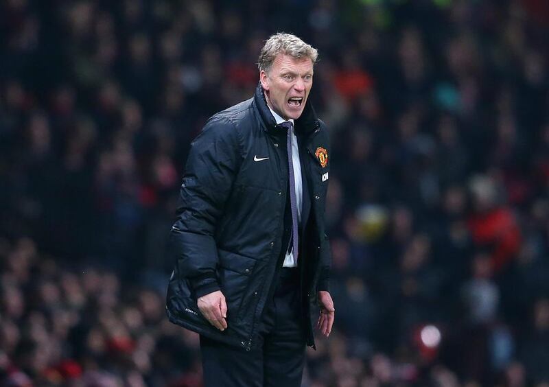 Manchester United manager David Moyes says the negative feelings from fans make him all the more resolved to turn United's fortunes around.  Alex Livesey / Getty Images