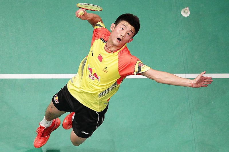 China’s Chen Long is the top-ranked badminton men’s singles player in the world and is hoping to build on his 2012 title in Dubai. Courtesy photo

