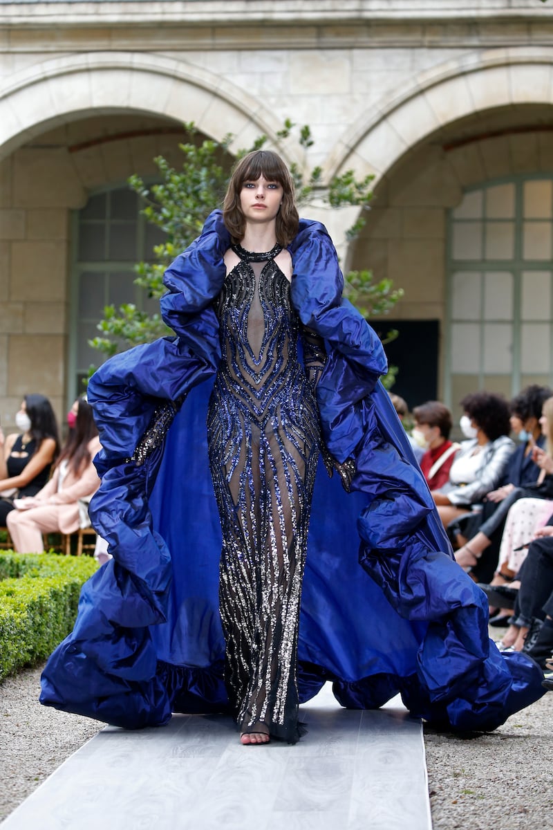 For autumn/winter 2021, Murad paid tribute to the masquerading traditions of Venice, Italy's famous canal-strewn city. Getty