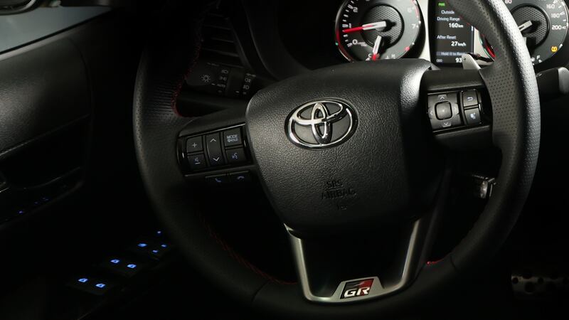 Toyota Hiluxes are indestructibe. This one is packed with enough tech to help you keep it scratch-free.