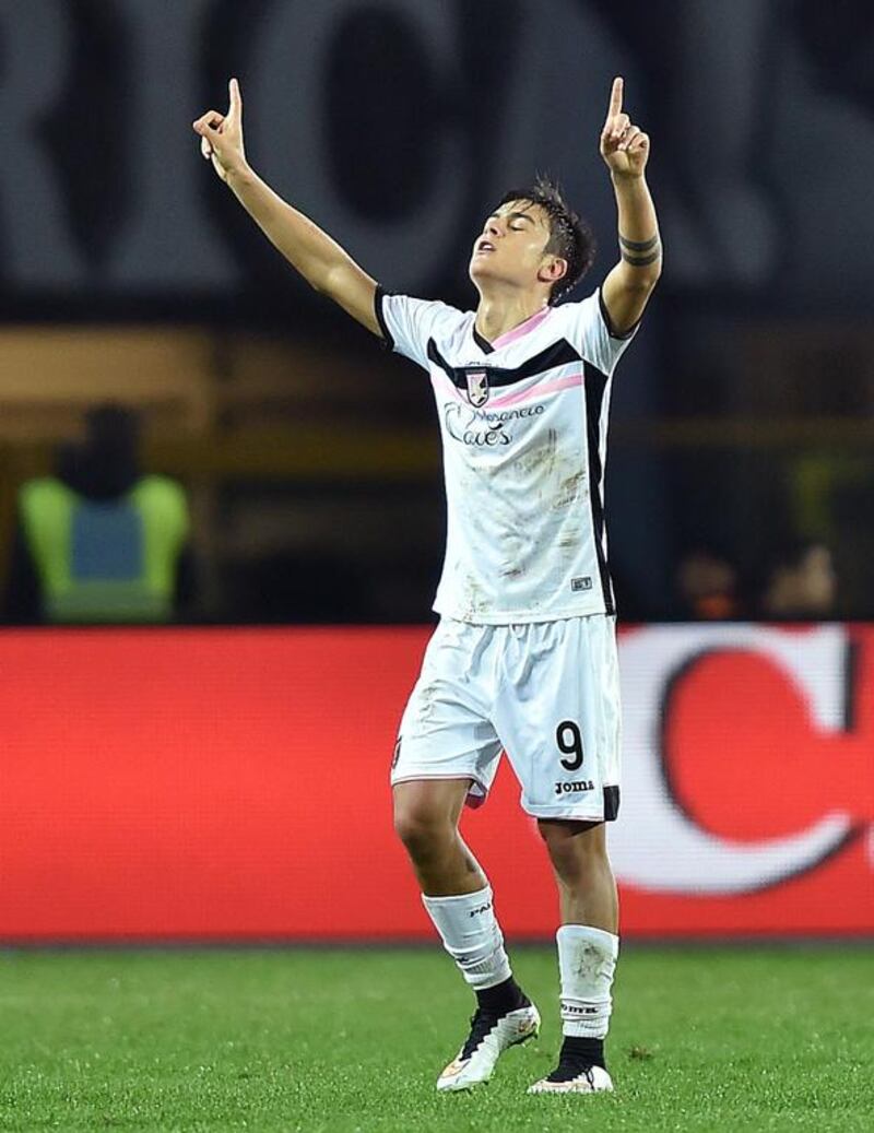 Palermo's Paulo Dybala is on the wishlist of atleast three teams, it has been confirmed by the club. Di Marco / EPA