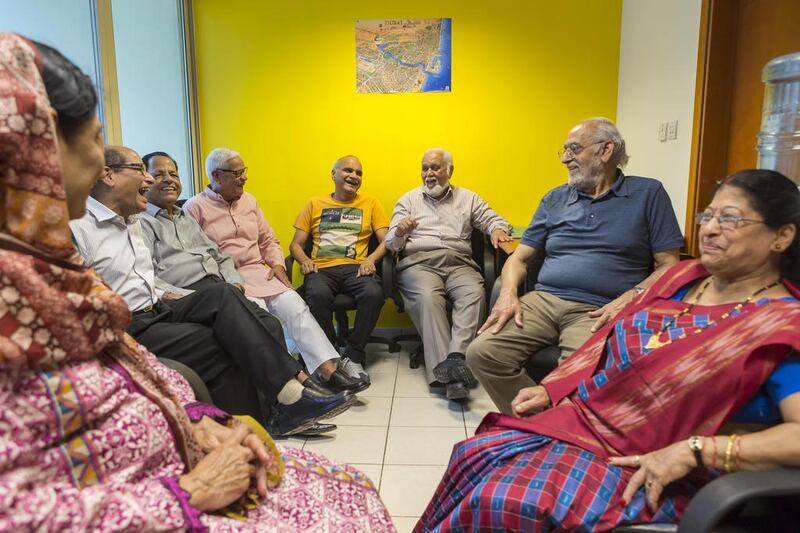 The members of the senior citizen club Golden Age enjoy lots of chat and fun at their meeting place in The Greens.  Photos Antonie Robertson / The National

