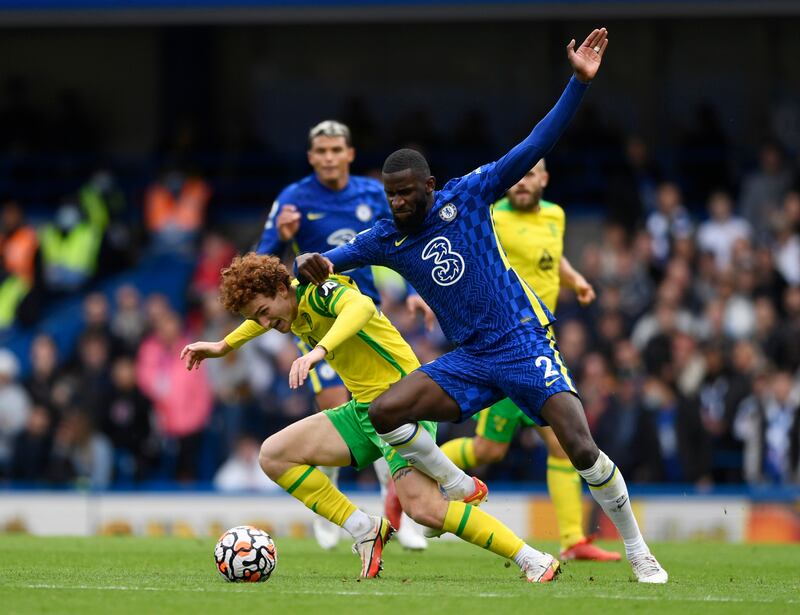 Antonio Rudiger – 7. Making a habit of his adventurous dribbles, much to the fans’ delight. Rarely called into action defensively but was his usual solid self. Won the penalty after his shot struck Normann’s hand. Reuters