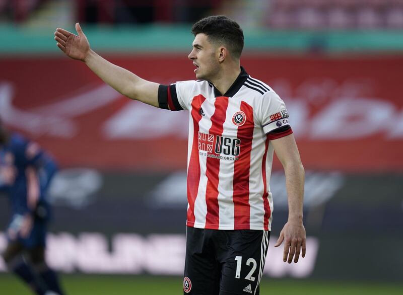 John Egan, 5 - The Blades skipper was a huge part of the their surprise success last term and he squandered a priceless opportunity to level the scores when his effort lacked the power to trouble Berndt Leno. EPA