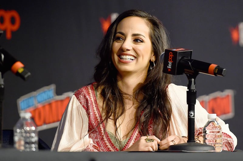 NEW YORK, NEW YORK - OCTOBER 04: Sandra Saad speaks onstage during Marvel Game Panel at New York Comic Con 2019 - Day 2 at Hulu Theater at Madison Square Garden on October 04, 2019 in New York City.   Ilya S. Savenok/Getty Images for ReedPOP /AFP
