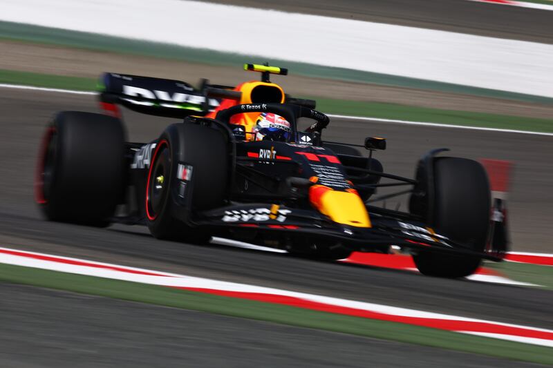 Red Bull driver Sergio Perez. Getty Images