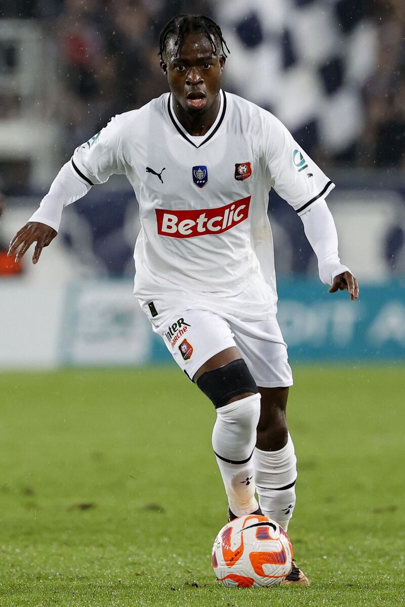 Kamaldeen Sulemana - Rennes to Southampton for a club record £22 illion. AFP