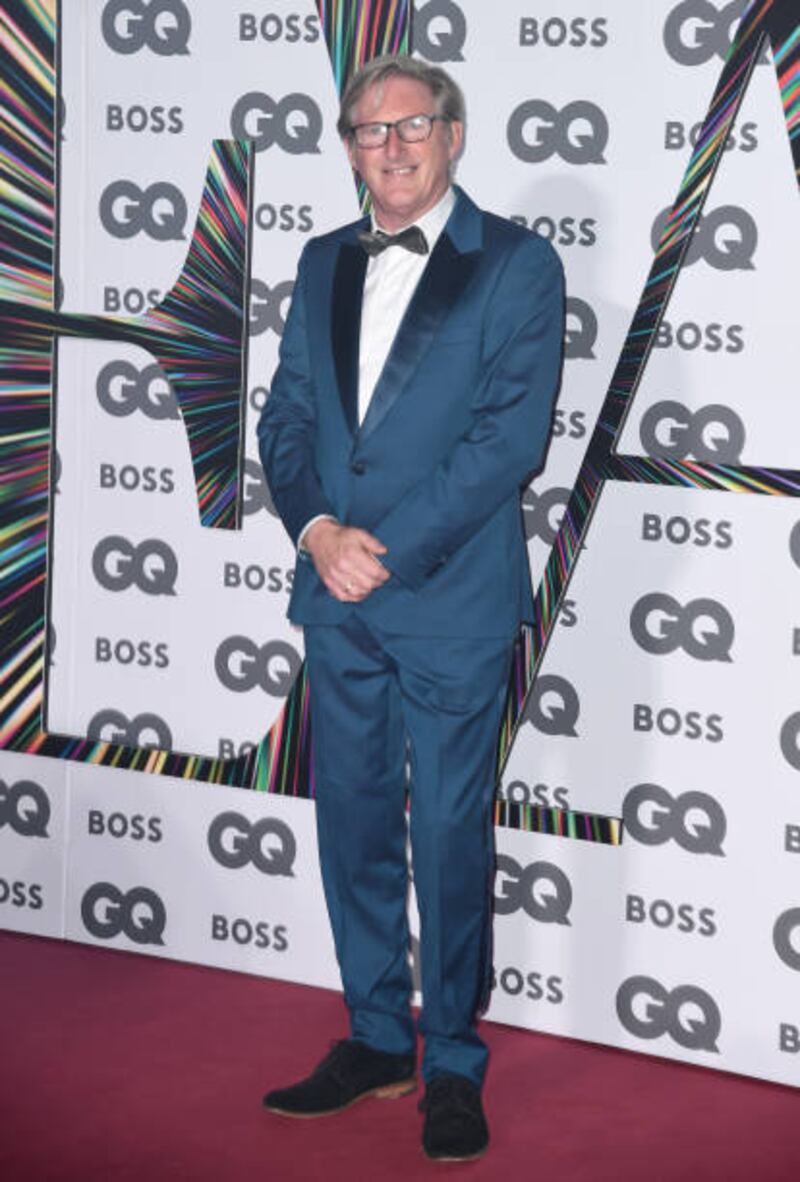 Adrian Dunbar attends the GQ Men of the Year Awards at the Tate Modern on September 1, 2021 in London, England. Getty Images