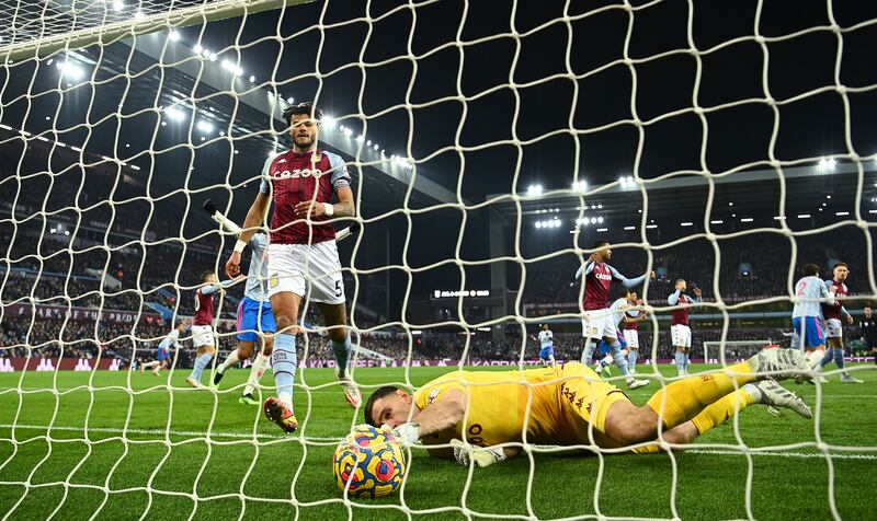 ASTON VILLA RATINGS: Emiliano Martinez 5 - The Argentina international is normally very reliable, but his mistake for the first goal is something you don’t expect to see in the Premier League; fumbling a long shot under his legs to leave Villa with it all to do. Getty Images