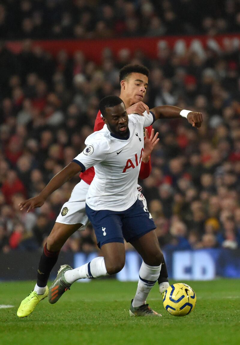 Tottenham's midfielder Tanguy Ndombele, £200,000 per week. AP