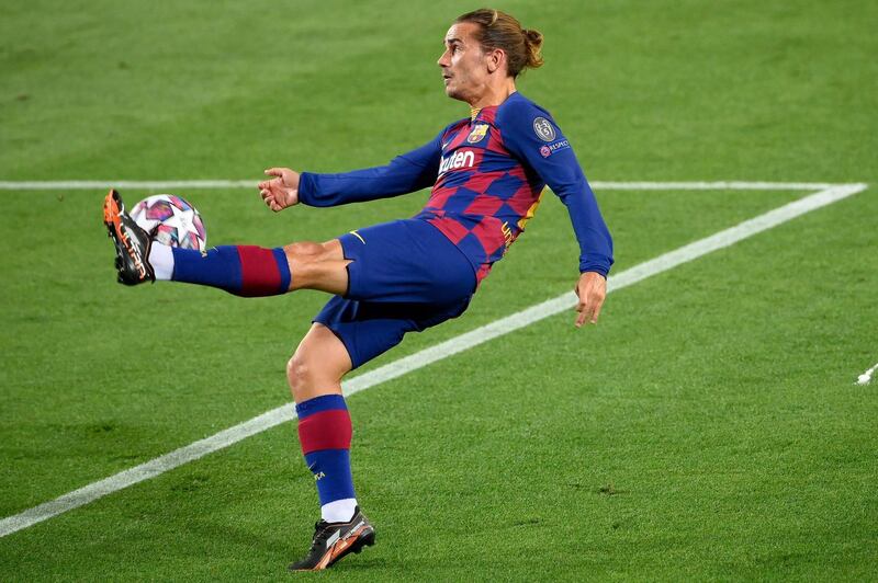 Antoine Griezmann – 5, The least conspicuous of Barcelona’s celebrity forward line, and he looked to be lacking sharpness. AFP