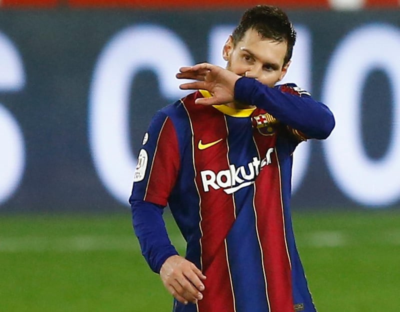 Lionel Messi had a tough night. Reuters