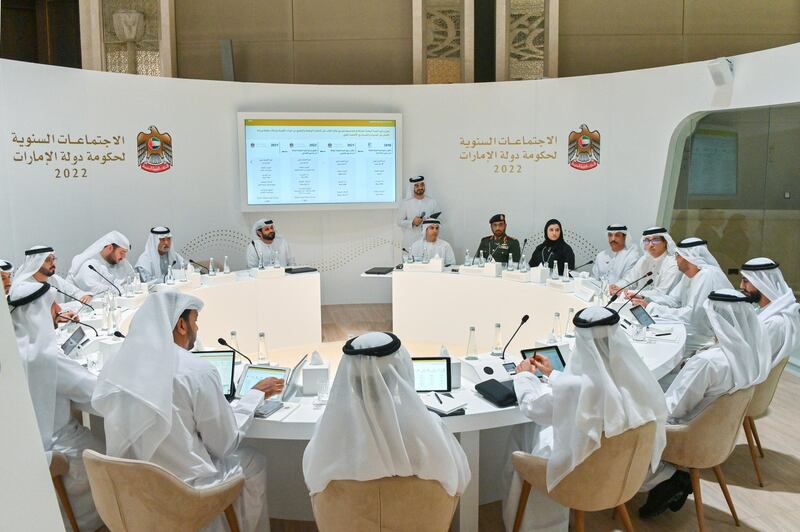 On legal reform, Maryam Al Hammadi, Secretary General of the UAE Cabinet, said there would be a 'new vision for the legislative process', which follows already significant reform in recent years. Photo: UAE Government Media Office