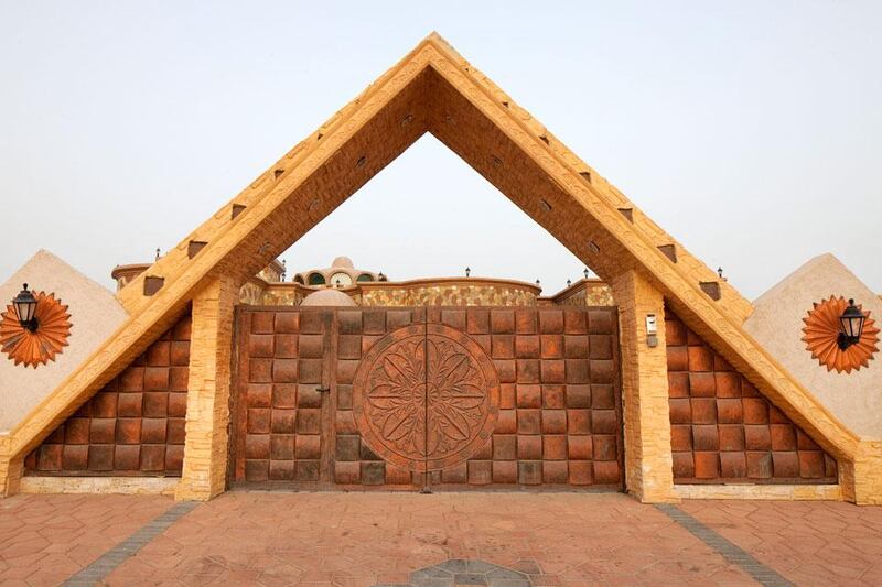 Ras Al Khaimah, United Arab Emirates, Apr 23, 2012 -  The house of Badriya Mohammed. ( Jaime Puebla / The National Newspaper )