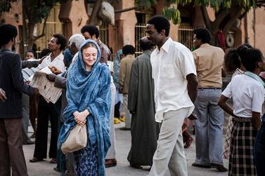 Dakota Fanning plays a British Muslim women who was orphaned in Africa before fleeing to the UK. Hanway Films / Instagram