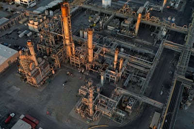 A view of the Phillips 66 Company's Los Angeles refinery. Reuters