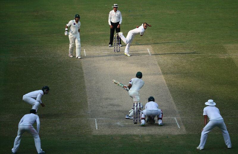 South Africa were penalised five runs for tampering with the ball on Friday. Maran Naamani / AFP