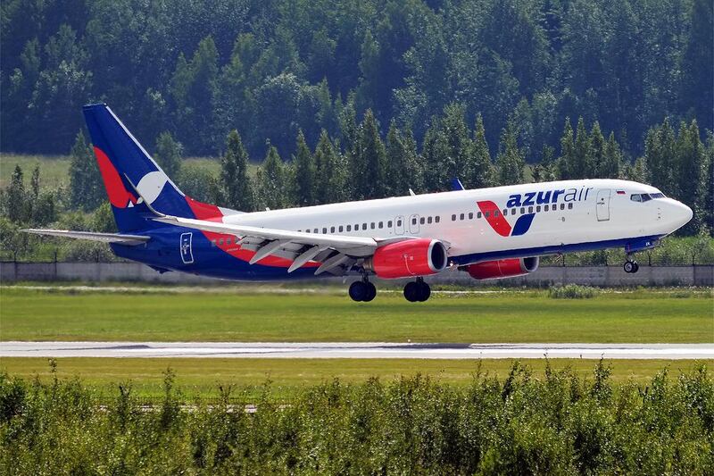 19. German based Azur Air closed in September.  Courtesy Wikimedia Commons / Anna Zvereva