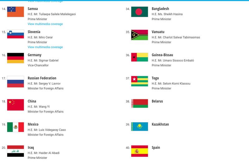 Mr Al Abadi was pushed further down the list, but still there was no address.