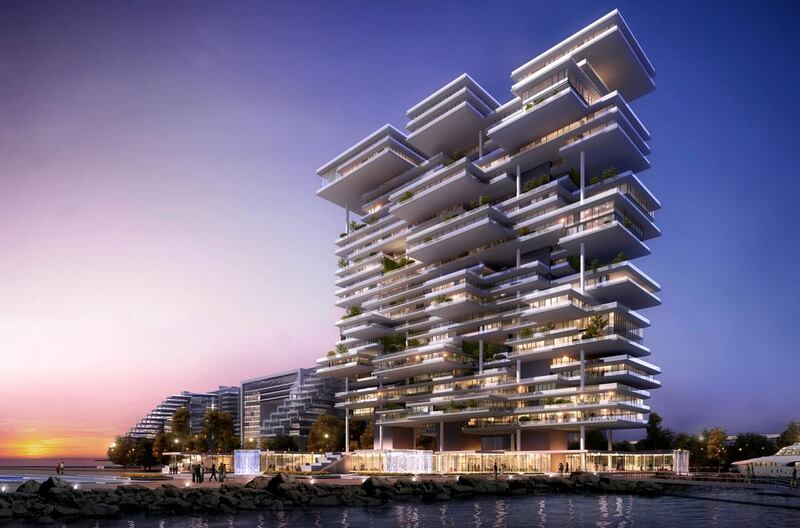 The penthouse at One at Palm Jumeirah sprawls across 42,477 square-feet, and is decked with a staggering 16,641 square-feet of balcony area.