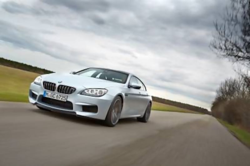 The BMW M6 Gran Coupe can be thrown around the countryside or a racetrack, and offers an incredible amount of customisation. Courtesy of BMW