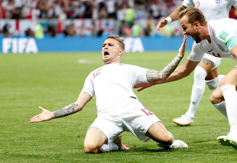 Kieran Trippier 8 - Outstanding free kick gave England the lead and so much hope. Now among the best right backs in the world and his set pieces continued to threaten. EPA