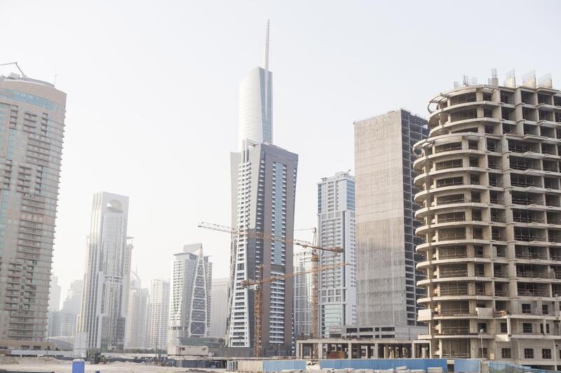 Property sales in Dubai were subdued in 2015. Antonie Robertson / The National