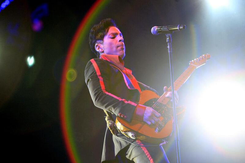Prince's performance at the 2010 Grand Prix in Abu Dhabi put the UAE on the global concert map. Rich-Joseph Facun / The National