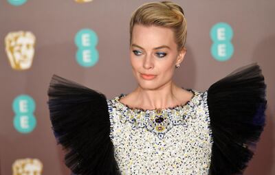 Margot Robbie arrives at the British Academy of Film and Television Awards (BAFTA) at the Royal Albert Hall in London, Britain, February 10, 2019. REUTERS/Toby Melville     TPX IMAGES OF THE DAY