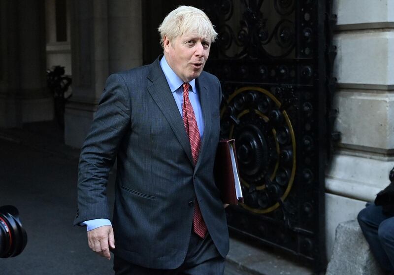Britain's prime minister Boris Johnson was entrusted with a whopping majority by the UK electorate in 2019. AFP