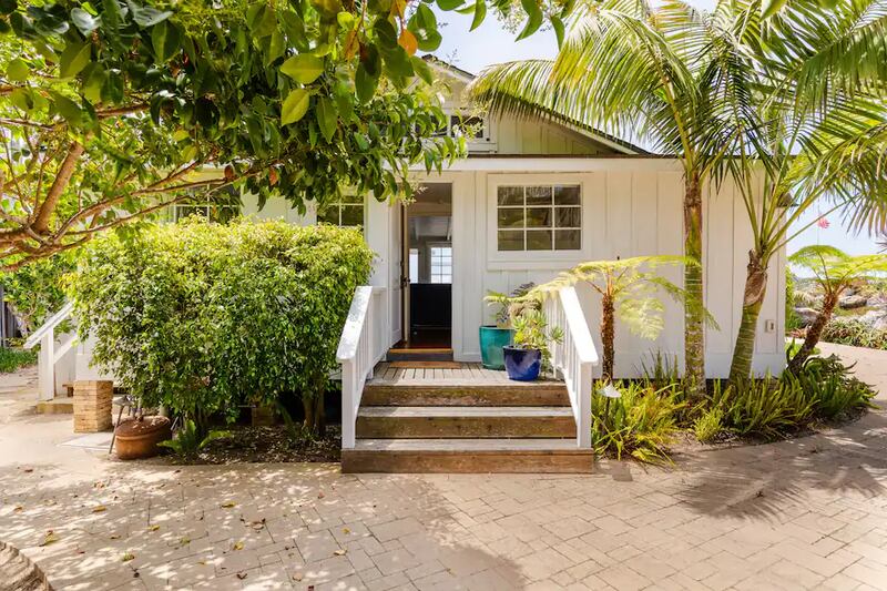 Ashton Kutcher and Mila Kunis have put their Santa Barbara beach house on Airbnb. All photos: Airbnb