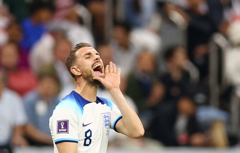 Jordan Henderson (On for Bellingham 69’) 5: Failed to help England get a grip on midfield. Reuters