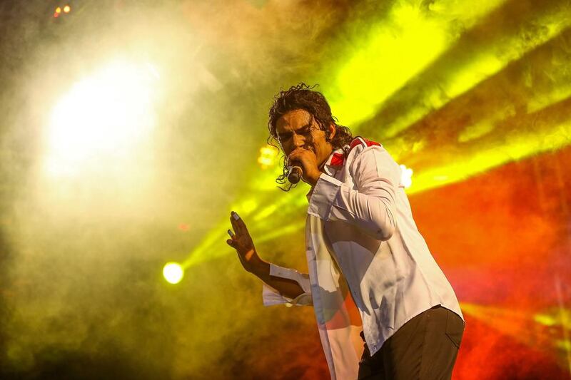 Mudassar Jackson, a Michael Jackson impersonator will be the star of the show at Rhythms on the River, a new annual music festival at Riverland, Dubai. Courtesy of Riverland 