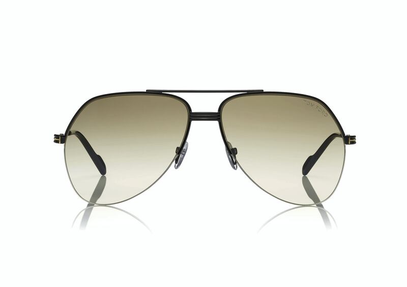 <p>Protect your eyes and look stylish all in one;&nbsp;Dh1,685, Tom Ford</p>
