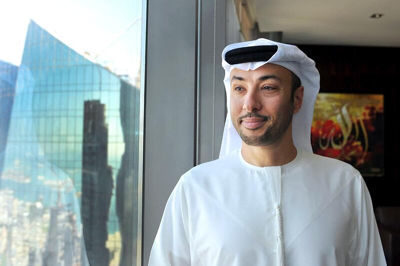 Salem Rashid Al Noaimi, the chief executive and managing director of Waha Capital, says the company’s profits are now being generated from across its investment portfolio. Delores Johnson / The National