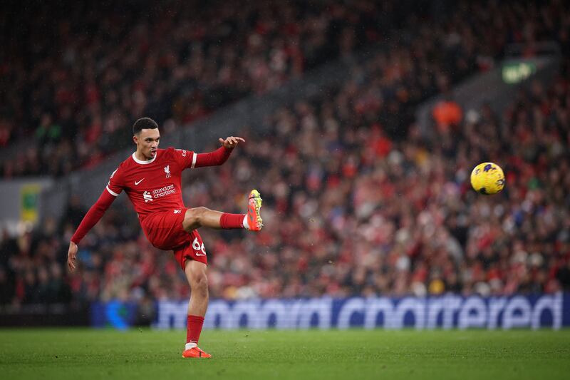 Is he a full-back? A midfielder? Some weird fullback-midfielder-winger hybrid thing? It doesn’t really matter when Alexander-Arnold is having the sort of impact he’s had so far. With five goal involvements – two scored, three assisted – and playing a key role in Liverpool’s fine form, the England international has been a standout player this season. EPA