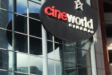 Cineworld is closing screens in the UK, the US and Ireland. Reuters 
