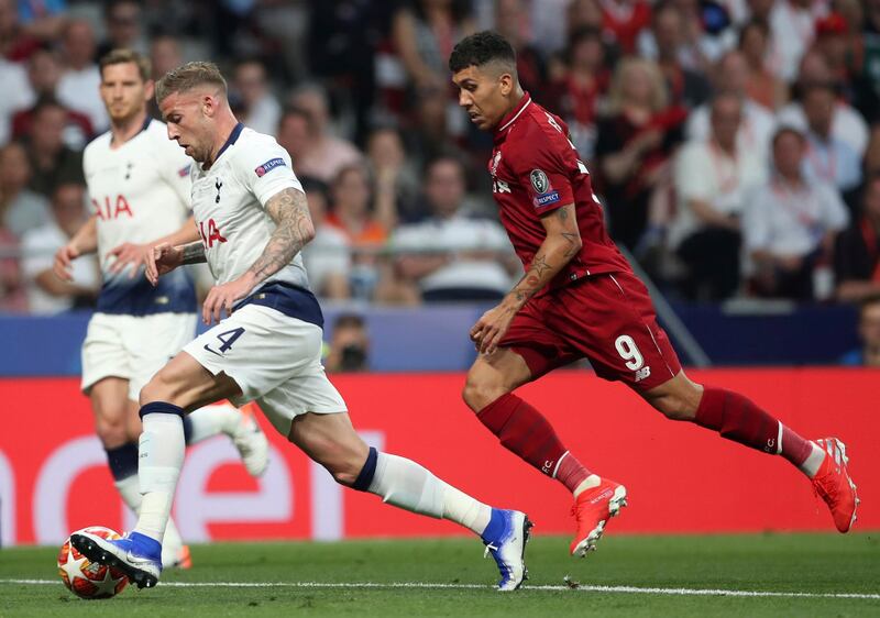 Roberto Firmino 5/10. Similar to Kane’s situation for Tottenham, Firmino looked off the pace and was clearly not fully fit having been rushed back into the side after an injury absence. AP Photo