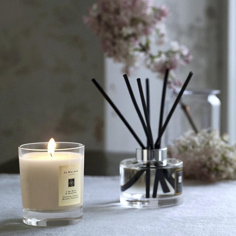 Identify an aroma that works for you, and introduce it in your private zone via scented candles or diffusers. Courtesy Namshi