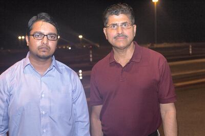 Dubai, UAE - August 01, 2017 - (L-R) Kamal Singh & Richard D'Souza represent a group of investors that have lost US$15 million in a real estate scam they were conned into - Navin Khianey for The National