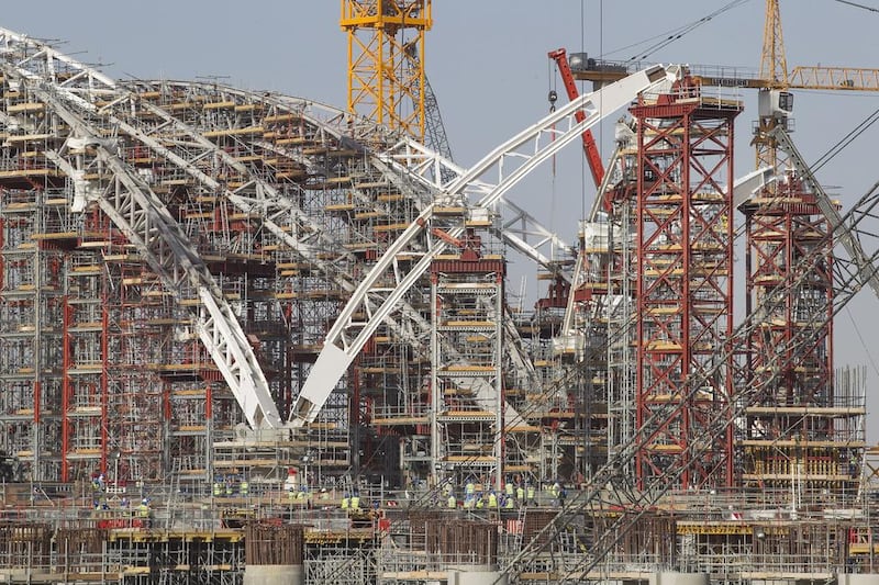 In February, a joint venture that includes a unit of Arabtec scooped a Dh878 million contract covering mechanical, electrical and plumbing work at the under-construction terminal building. Mona Al Marzooqi / The National