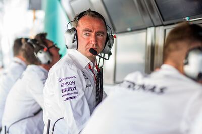 Zero Petroleum founder and chief executive Paddy Lowe in 2016 when he was technical director the Mercedes Formula One team. Getty Images