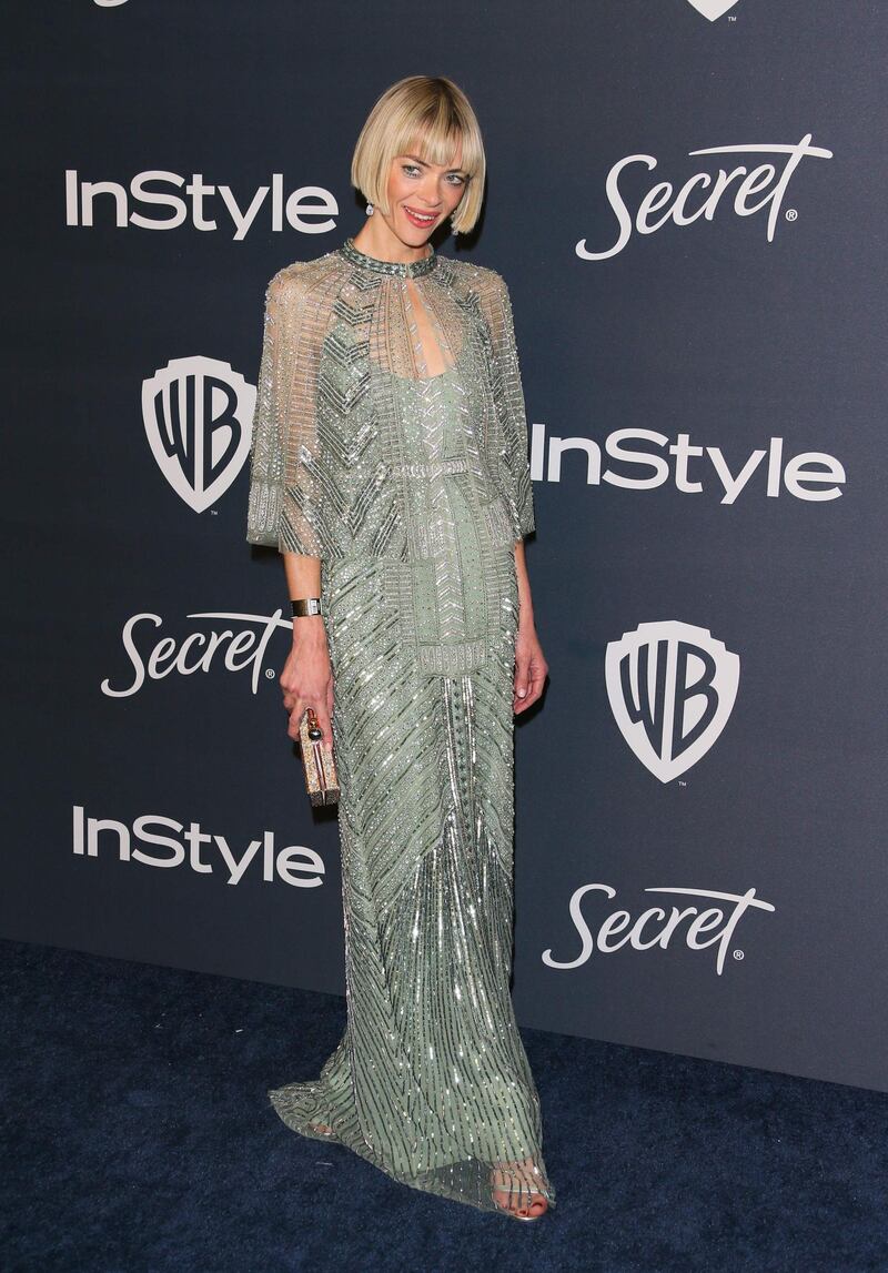 Jaime King attends the 21st Annual InStyle And Warner Bros. Pictures Golden Globe afterparty in Beverly Hills, California on January 5, 2020. AP