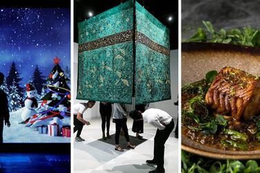 Things to do in the UAE this December: from free ice skating and winter pop-ups in JBR, to the Al Burda Endowment Exhibition and the anticipated opening of Ce La Vi. Supplied