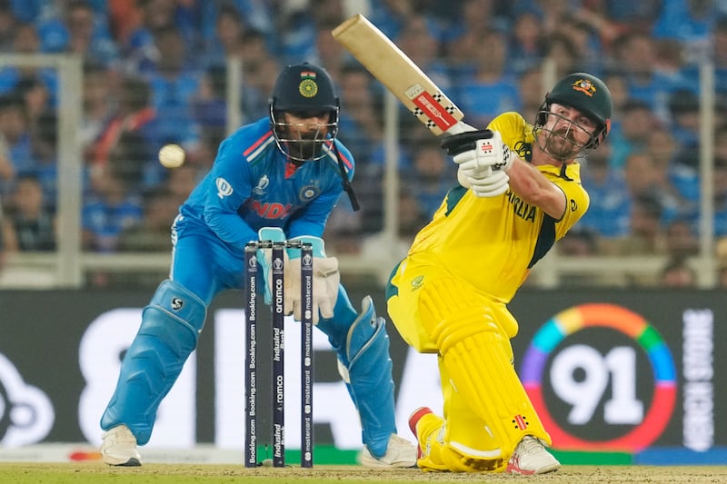 Australia's Travis Head cracked 137 runs off 120 balls, including 15 fours and four sixes. AP